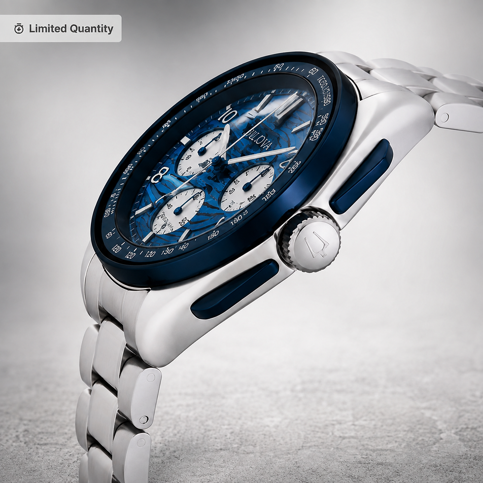 Miniatura: Bulova Limited Edition Lunar Pilot - UMA HISTÓRIA QUE VAI ALÉM DO SEU TEMPO!