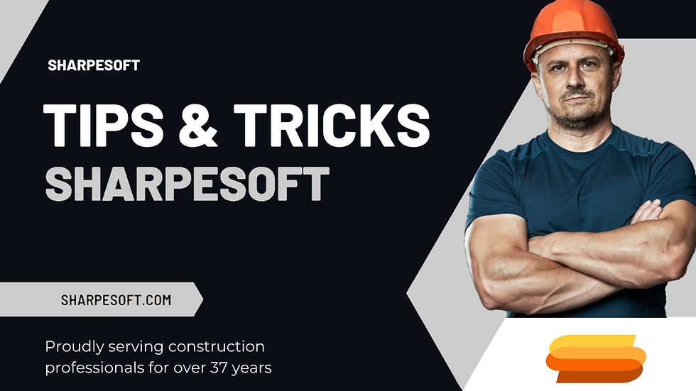 Construction Photos in SharpeSoft IPM