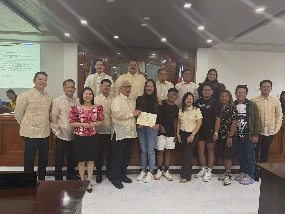 Awarding of CSO Certificate