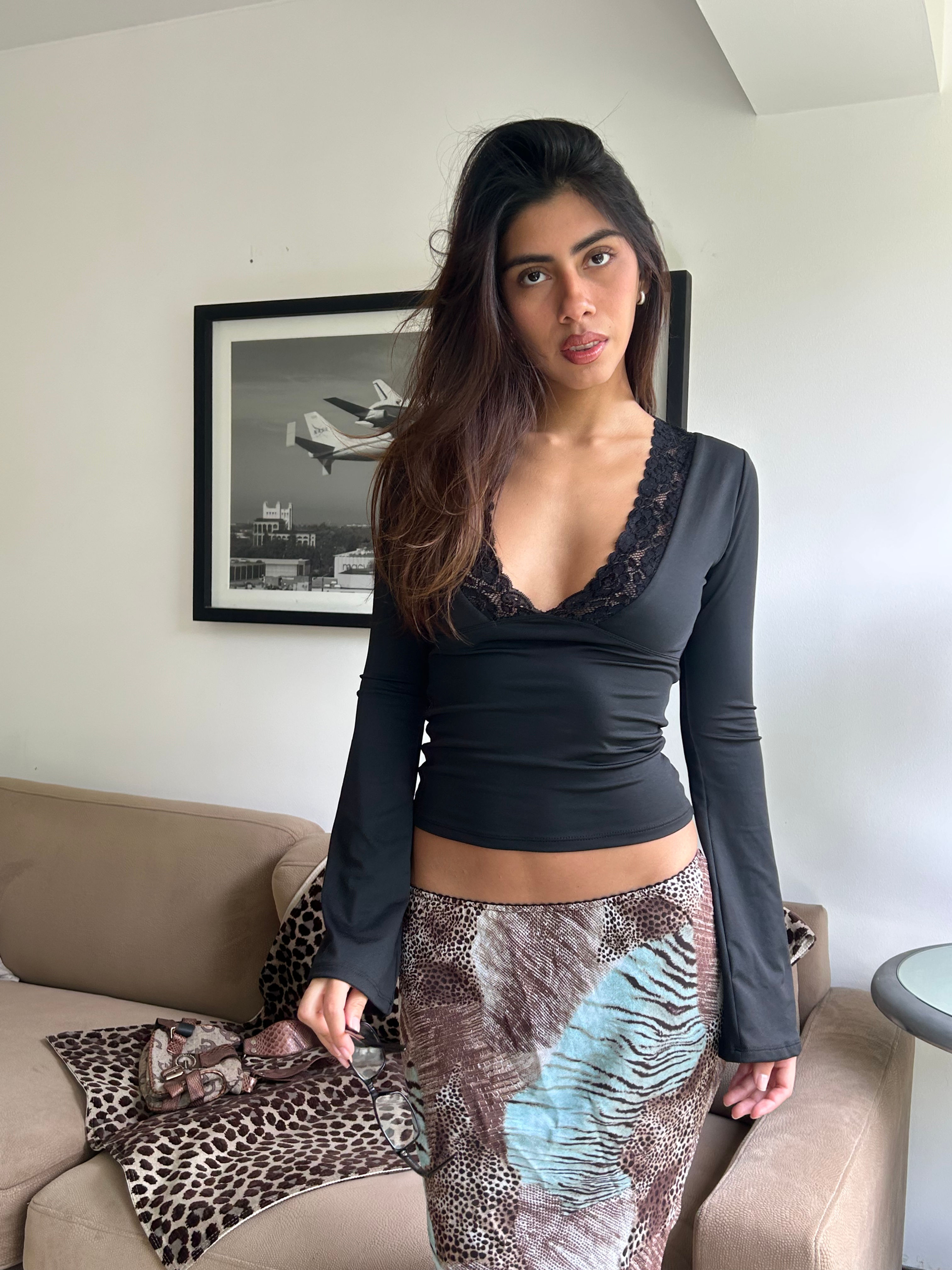 BLARE TOP - BLACK