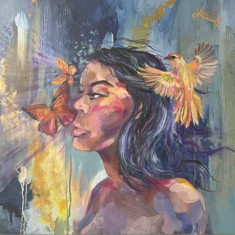 Portraits in between vulnerability and divine knowing