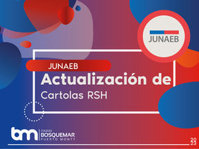 Fecha para enviar cartolas RSH actualizada