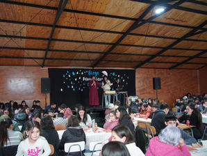 Gran participación en el Bingo Solidario organizado por el Centro General de Padres y Apoderados