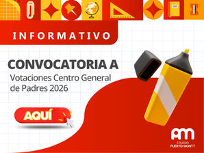 Convocatoria a votaciones Centro General de Padres período 2026–2027