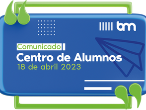 Comunicado Oficial: Centro de Alumnos