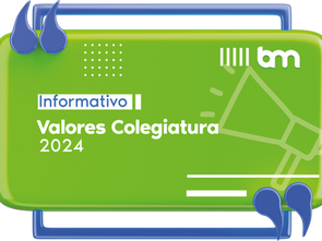 VALORES DE COLEGIATURA 2024