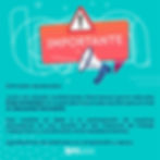 AVISO IMPORTANTE