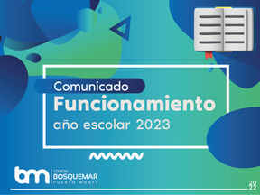 Funcionamiento Escolar 2023