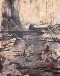 Wanderer, North sea, oil on canvas, 60 x 48 inches (1 of 1).jpg