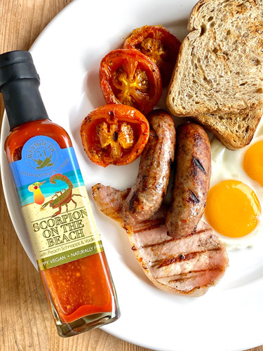 Scorpion On The Beach/ SUPER HOT Chilli Sauce | Weymouth 51 Hot Sauce