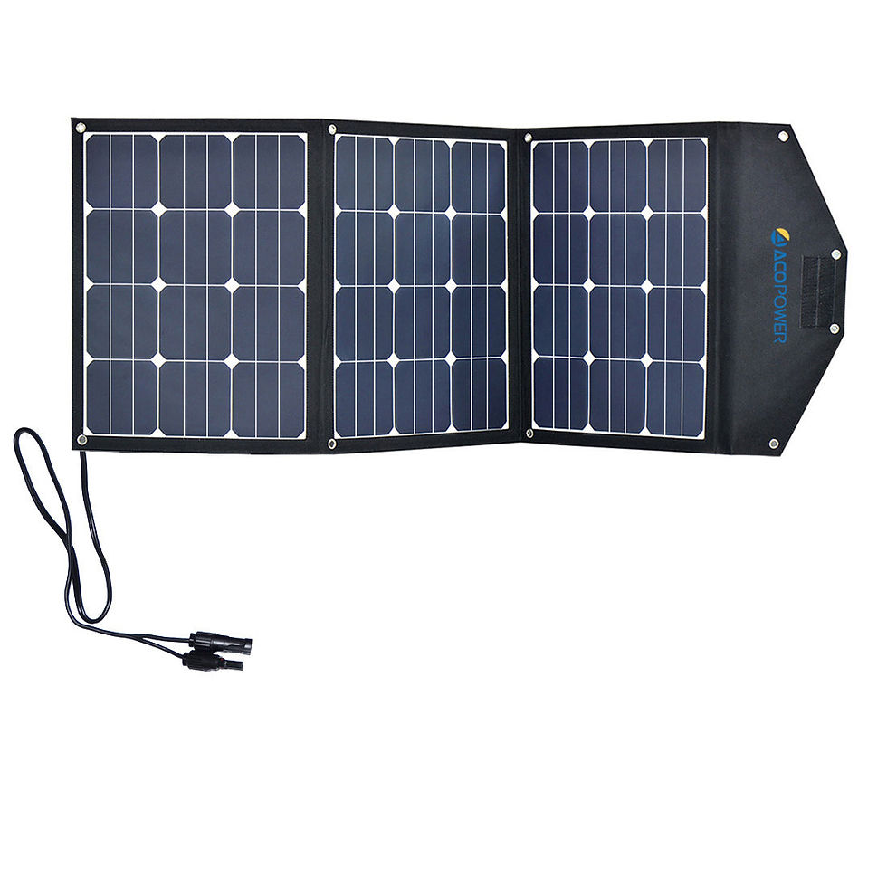 Thumbnail: ACOPower 240W Foldable Solar Panel With ProteusX 20A Charge Controller