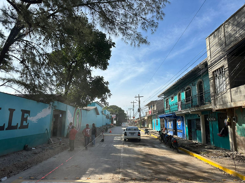 Alcaldía de Comayagua habilita calle que pavimentó en el Barrio La Sabana 🛣✨📢