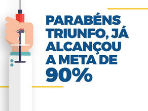 Triunfo atinge a meta de 90% da vacinação contra gripe
