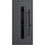 Thumbnail: Front Exterior Prehung Steel Door / Ronex 0130 Grey / Entry Metal Modern Painted