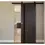 Thumbnail: Telescopic Jamb and L-Shaped Casing on Nova Italia Wenge Door – Homenetics