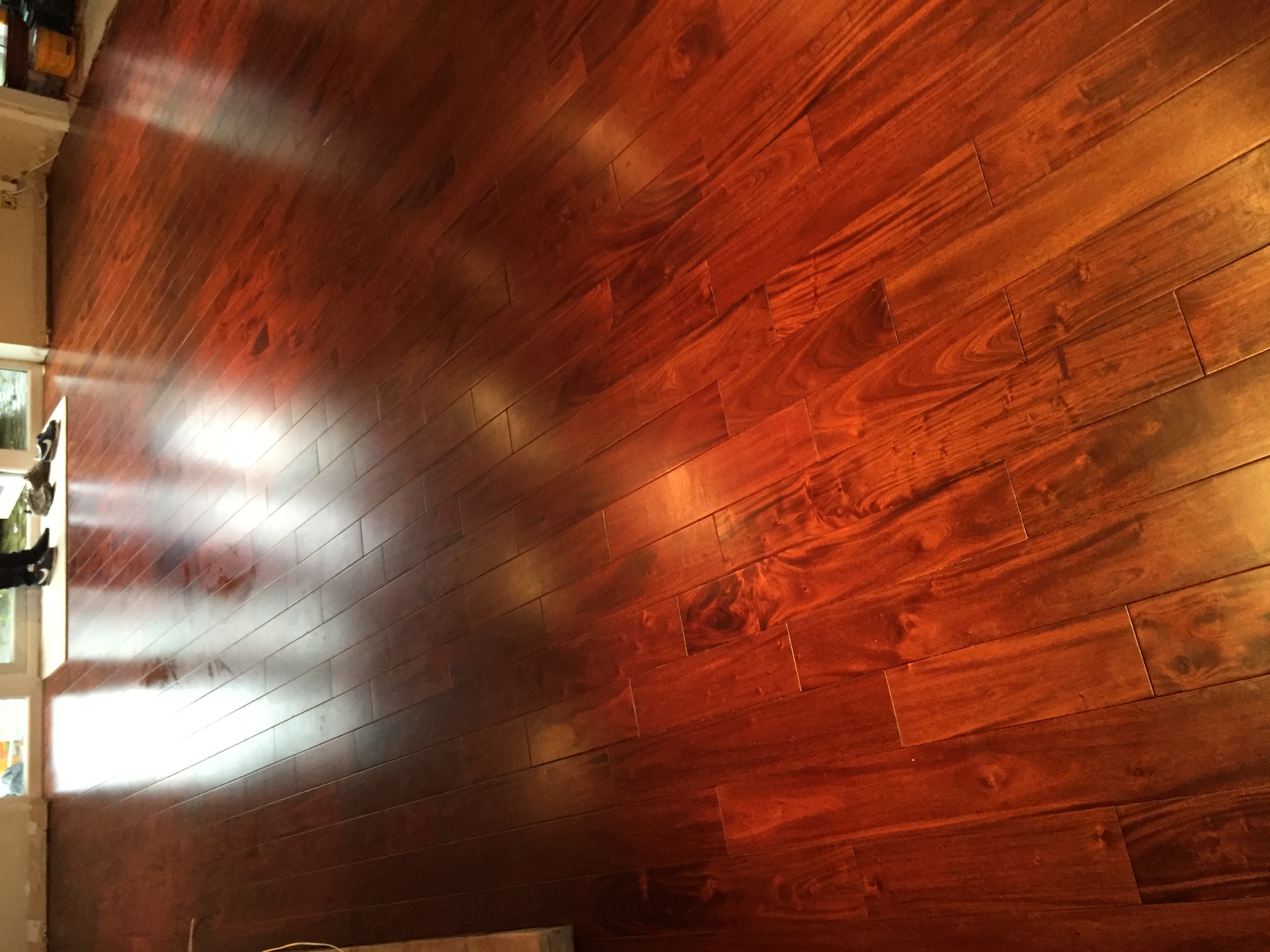 solid wood floor