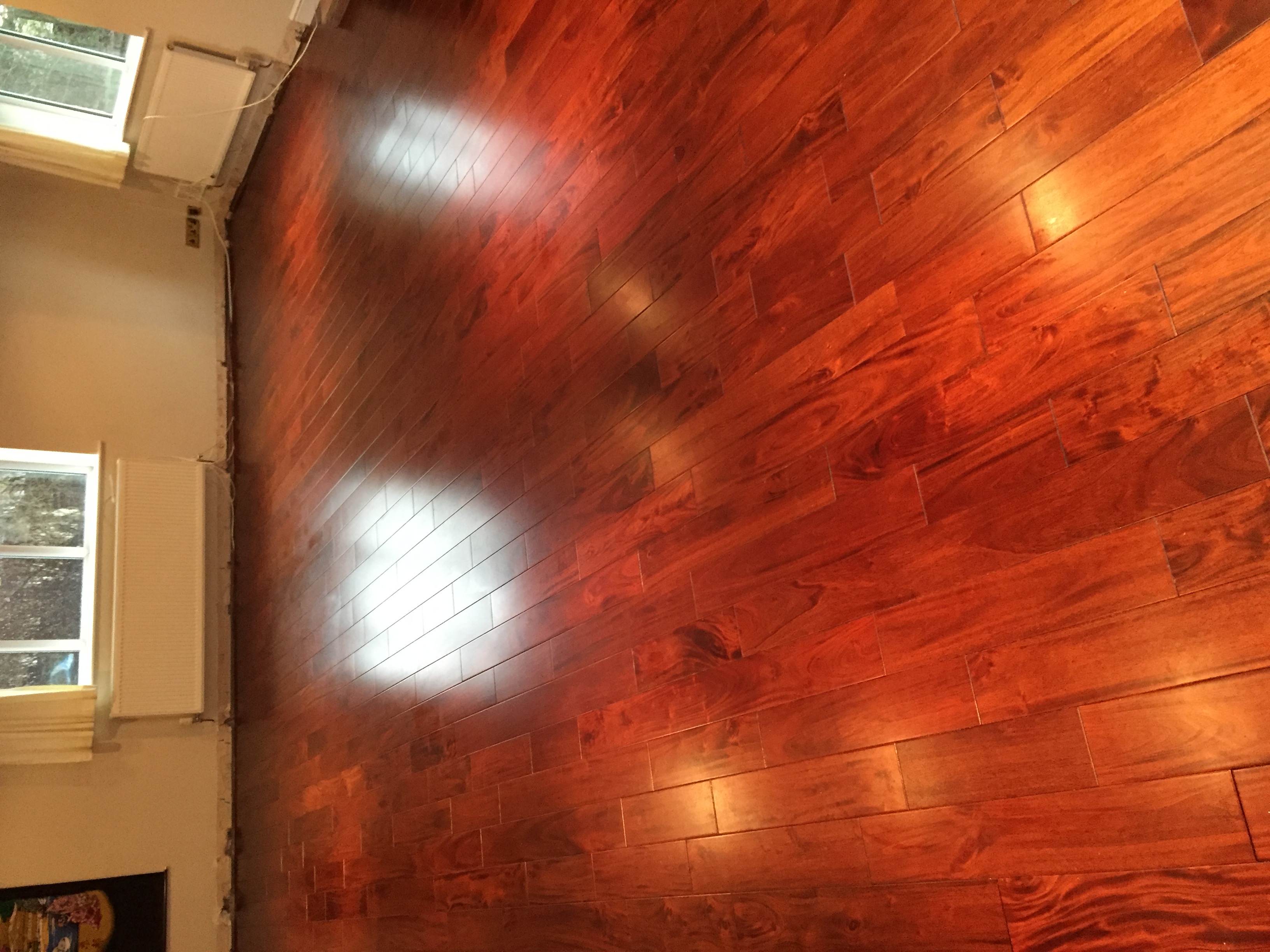 solid wood floor