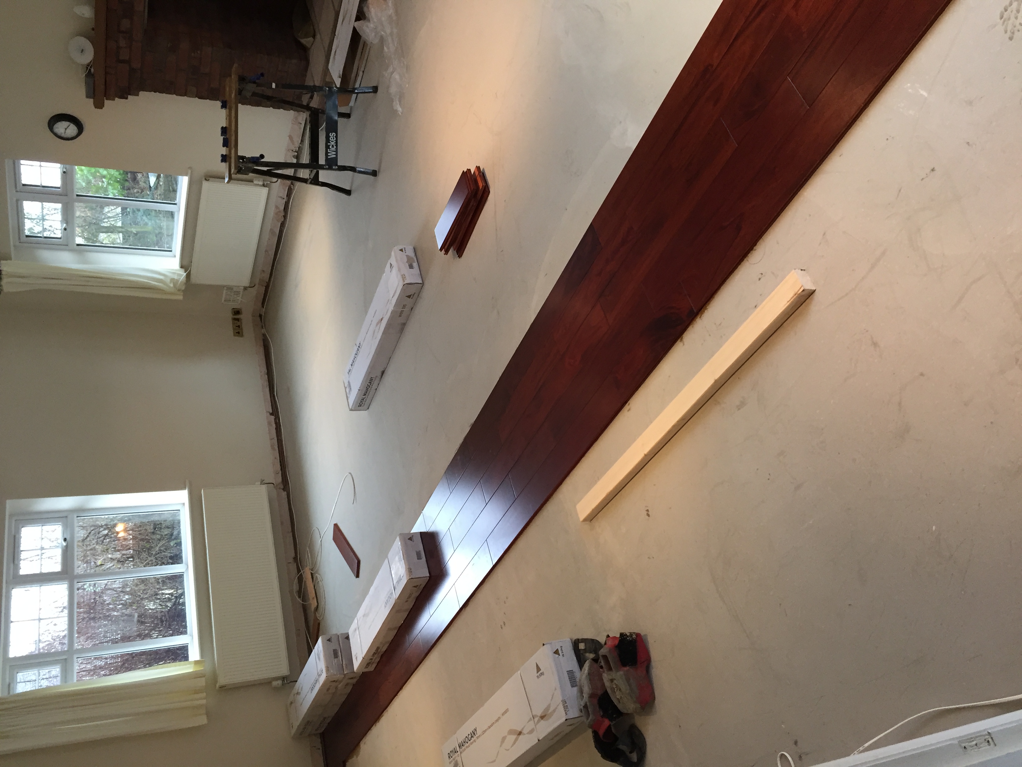 solid wood floor