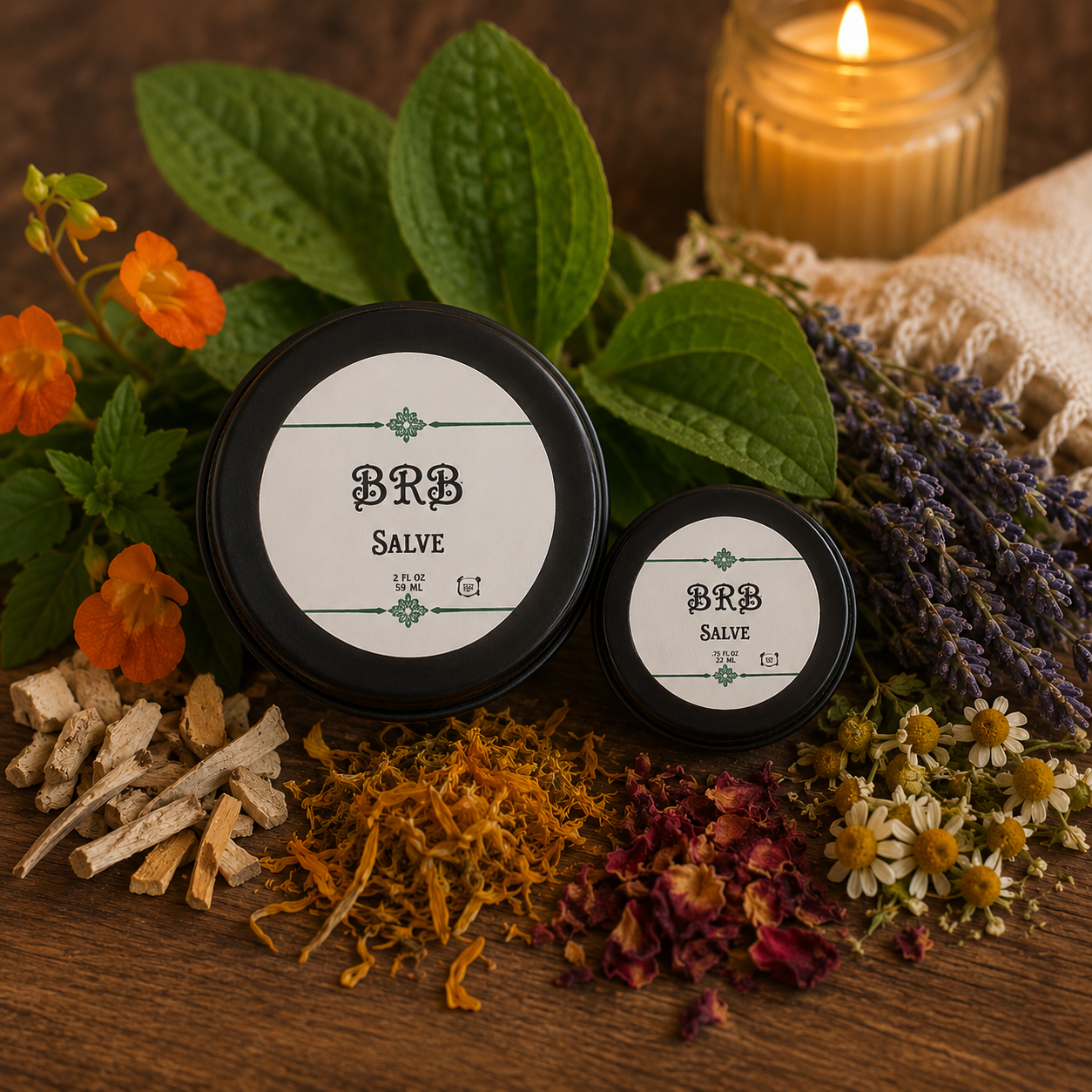 BRB Plantain & Jewelweed Salve