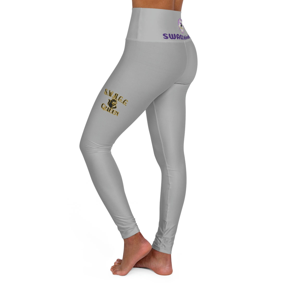 S.W.A.G.G. Queen High Waisted Yoga Leggings