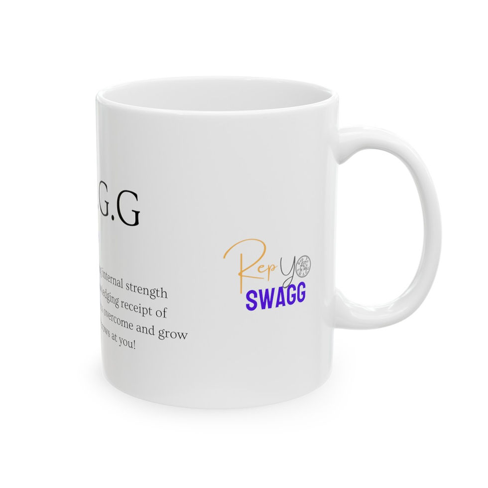 Thumbnail: Definition of S.W.A.G.G -Ceramic Mug, 11oz
