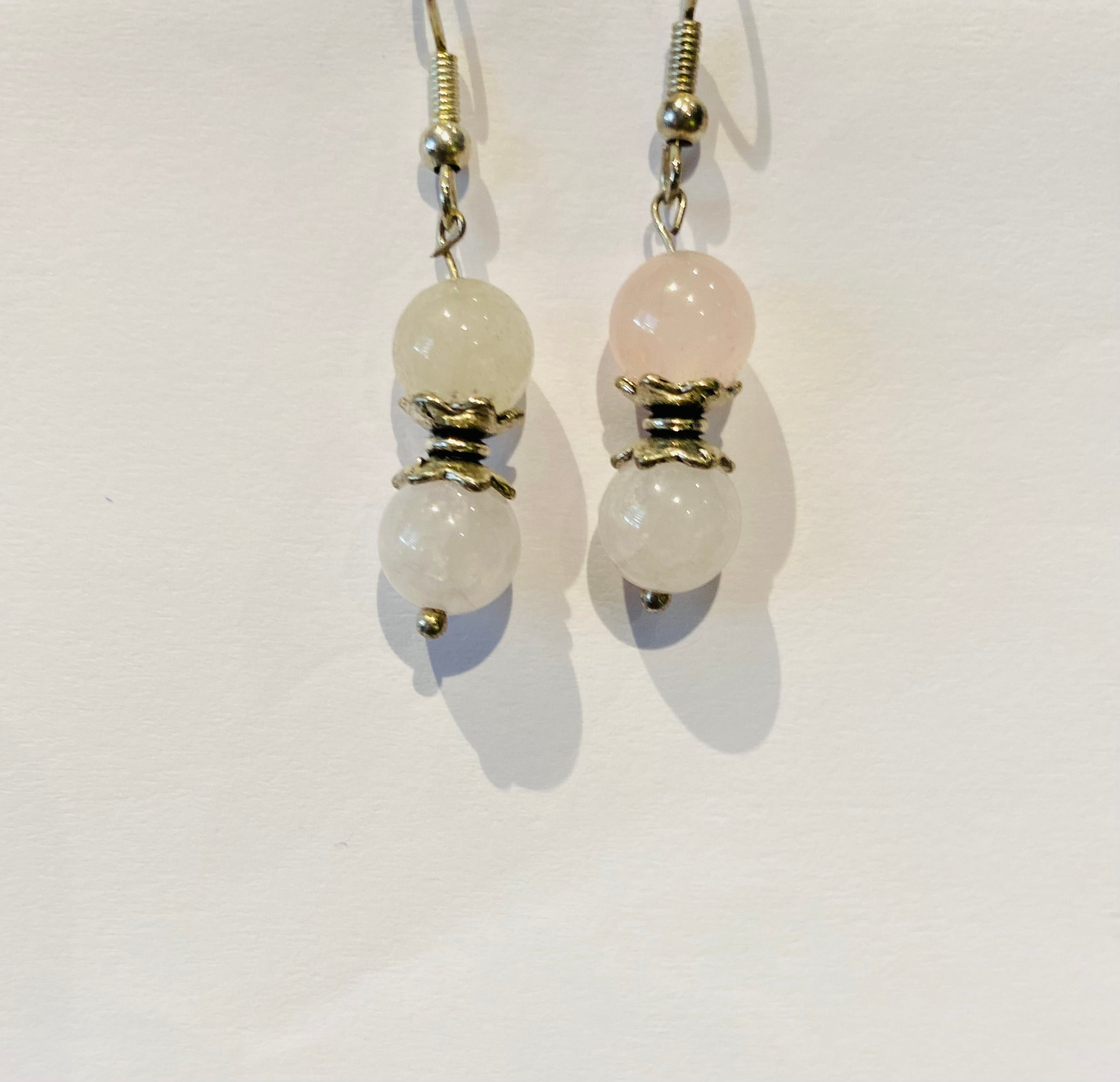 Boucles d'oreilles 2 perles