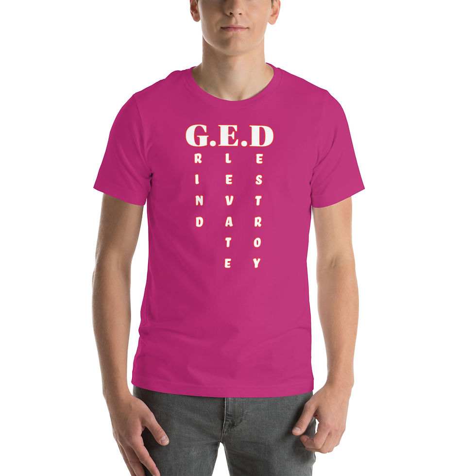 Thumbnail: G.E.D - Grind Elevate Destroy T-Shirt