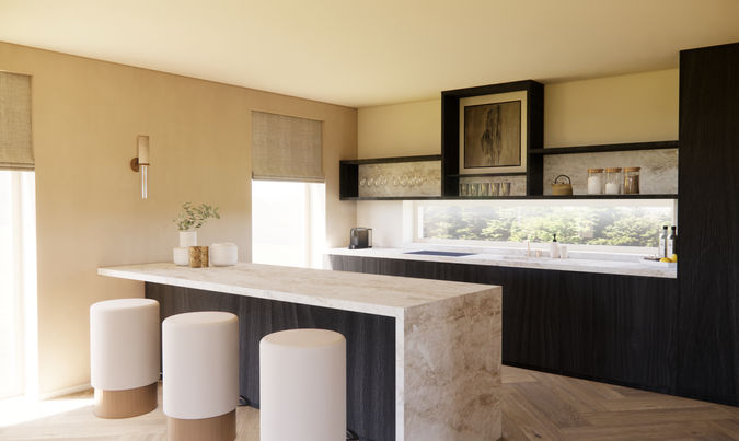 Luxe Villa Meppel Keuken