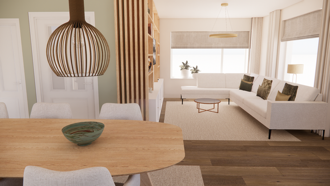 Interieurontwerp Woonkamer Wedde