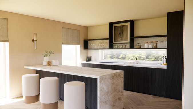 Luxe Villa Meppel Keuken