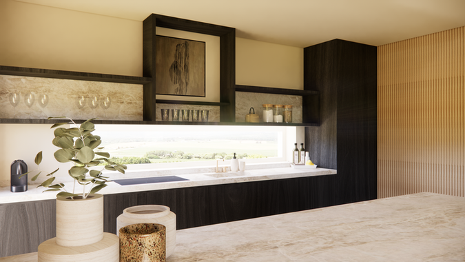 Luxe Villa Meppel Keuken