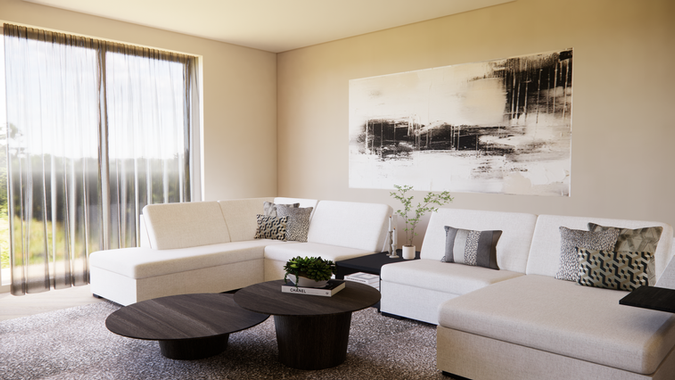 Luxe Villa Meppel Woonkamer