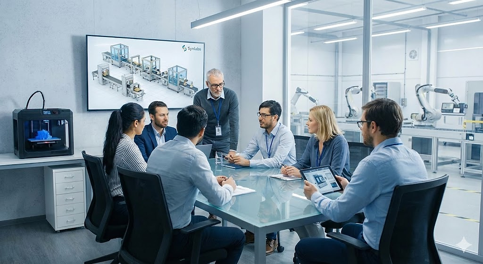 Synlabs - Manufacturing Software Development Company Innovating Industry Solutions