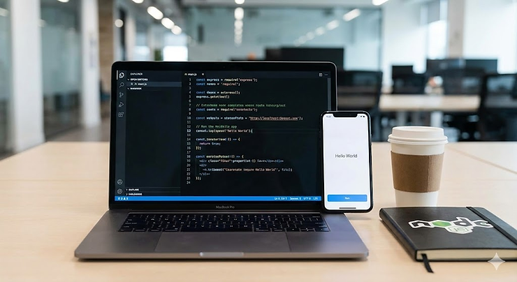 Develop Mobile App with Node JS
