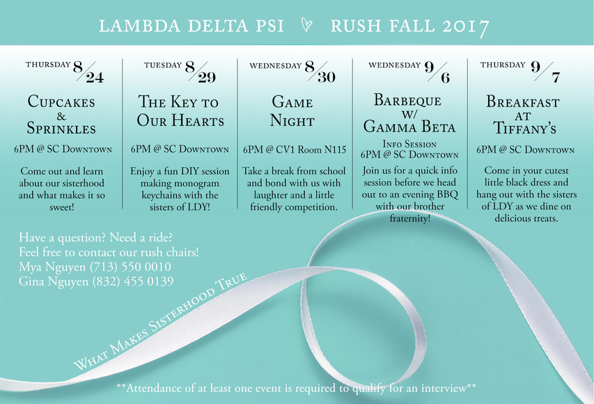 Fall '17: "LDPSi & Co"
