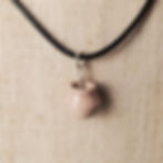 Thumbnail: Lavender Pottery Pendant
