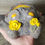Thumbnail: Blue Frog with Yellow Flowers