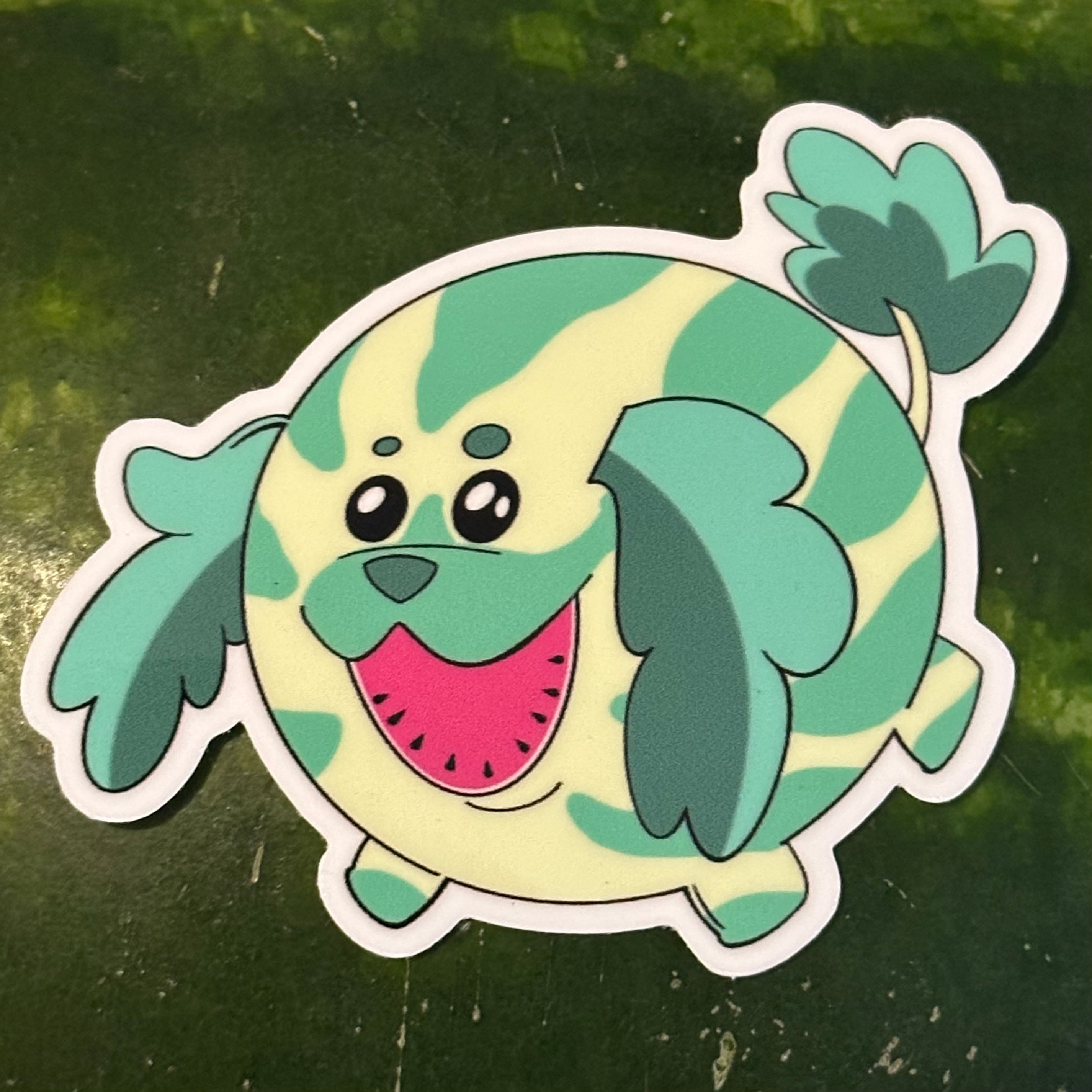 Watermelon Pup Sticker - Fundraiser