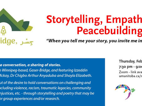 Storytelling, Empathy, and Peacebuilding