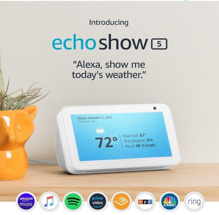amazon alexa echo show 5