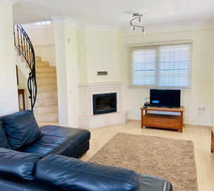 Photo of the living room in the villa