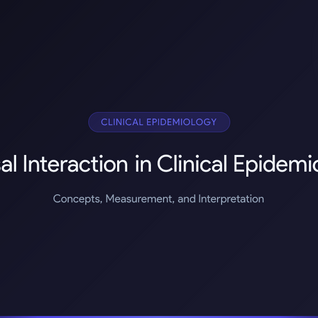 Causal Interaction in Clinical Epidemiology: Concepts, Measurement, and Interpretation