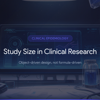 Principles of Study Size Calculation in Clinical Research