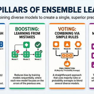 Ensemble Learning Explained: Bagging, Boosting, Voting, and Stacking