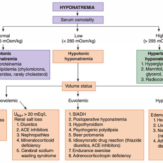 Hyponatremia and Hypernatremia