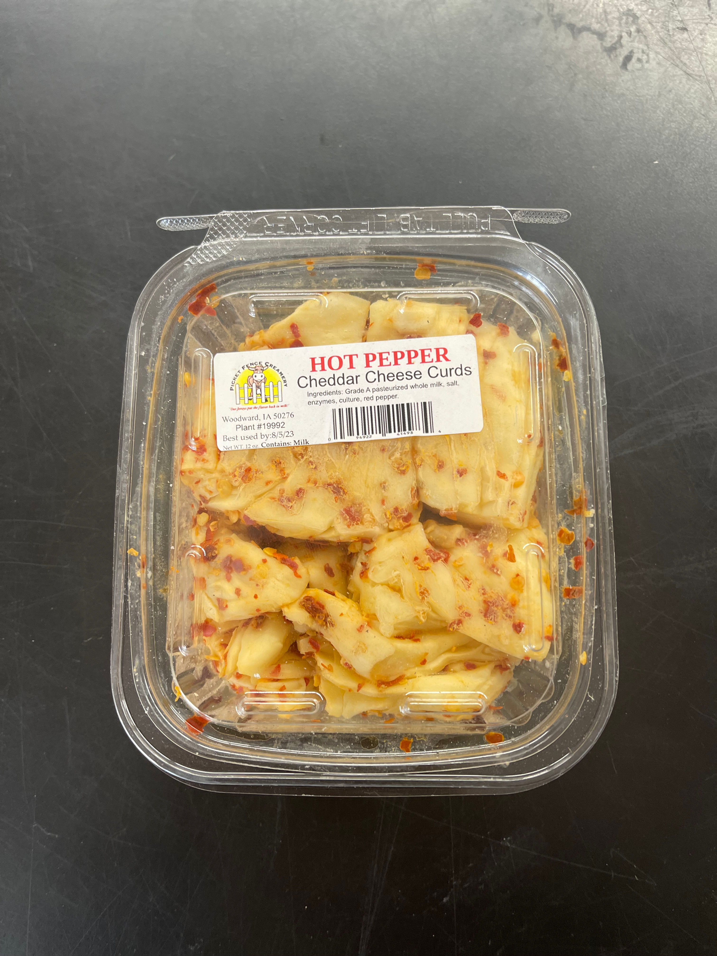 Hot Pepper Cheddar Cheese Curds