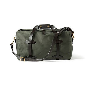 FILSON Rugged Twill Duffle Bag - Small Otter Green