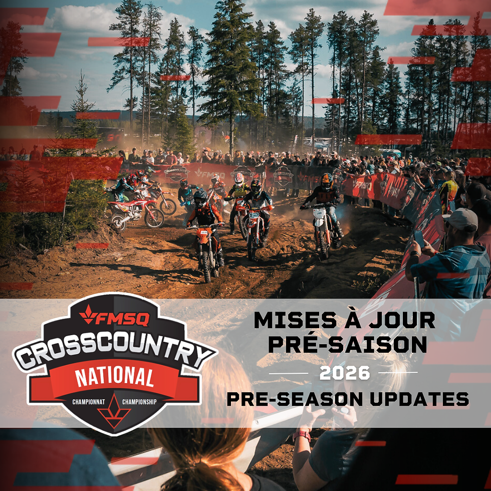 COMMUNIQUÉ FMSQ - MISES À JOUR PRÉ-SAISON 2026