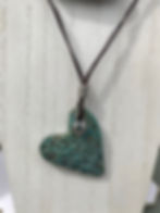 Thumbnail: Aqua Scrolled Heart