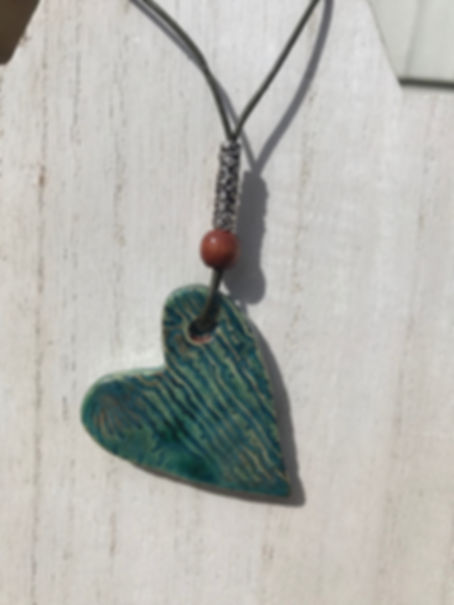 Bark-textured Heart
